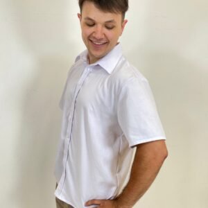 Camisa clásica mangas cortas